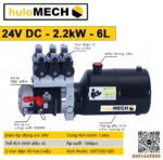 Bộ nguồn thủy lực mini 24V DC 2.2kW Hai Chiều - 16Mpa - Ảnh 13